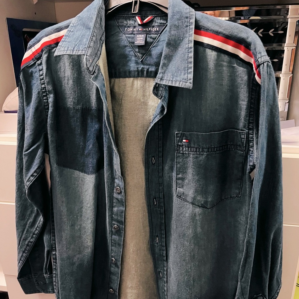 Size 14 Tommy Hilfiger Denim Shirt